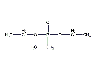 Ethyl diethyl phosphate structural formula