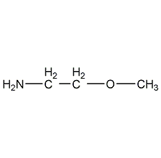 2-methoxyethylamine structural formula