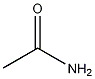 acetamide structural formula