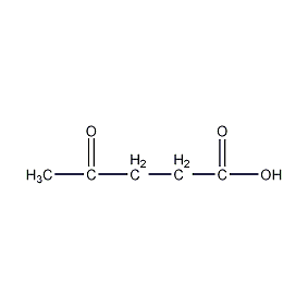 Levulinic acid structural formula