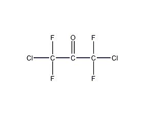 1,3-Dichlorotetrafluoroacetone structural formula