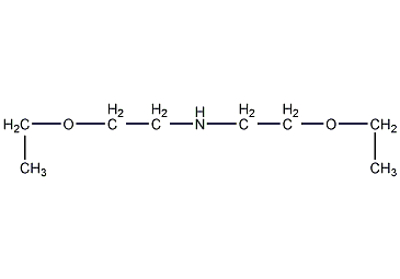 Bis(2-ethoxyethyl)amine structural formula