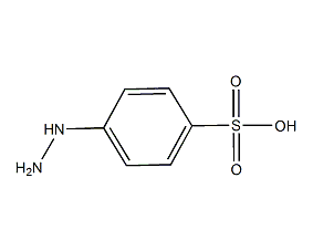 4-hydrazinobenzenesulfonic acid structural formula
