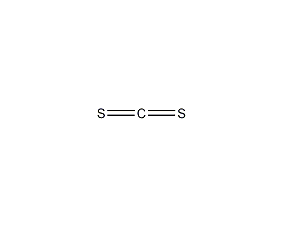 Carbon disulfide structural formula