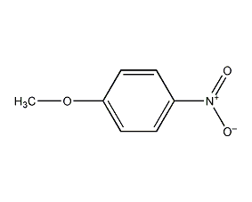 P-Nitroanisole Structural Formula