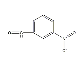 m-nitrobenzaldehyde structural formula