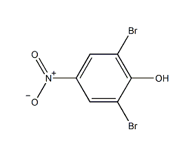 2,6-dibromo-4-nitrophenol structural formula