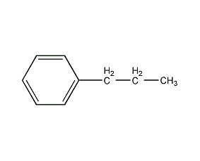 n-propyl benzene structural formula