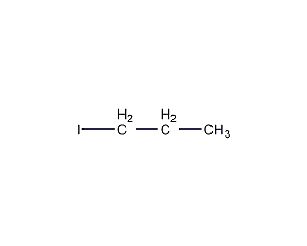 1-iodopropane structural formula