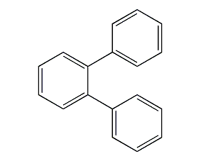 O-terphenyl structural formula