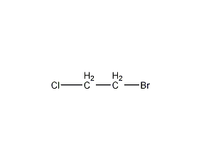 1-bromo-2-chloroethane structural formula