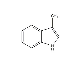 3-methylindole structural formula