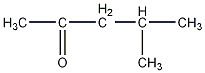 4-methyl-2-pentanone structural formula