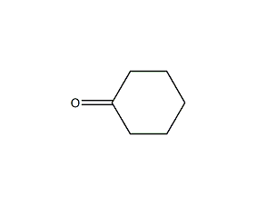 Cyclohexanone structural formula