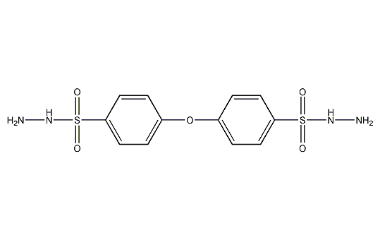 4,4'-Oxobishenylsulfonyl hydrazide structural formula