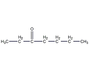 3-Heptanone Structural Formula