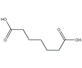 Pimelic acid structural formula