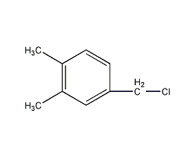 3,4-dimethylbenzyl chloride (including isomers) structural formula