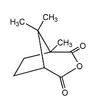 DL-camphoric anhydride structural formula