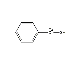 Benzylthiol Structural Formula