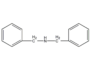 Dibenzylamine structural formula
