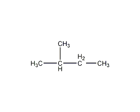 2-Methylbutane Structural Formula