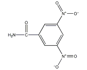 3,5-dinitrobenzamide structural formula