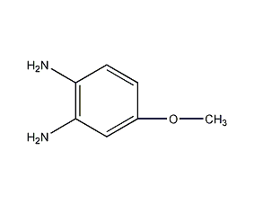 4-Methoxy o-phenylenediamine structural formula