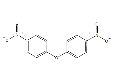 4,4'-Dinitrodiphenyl ether structural formula