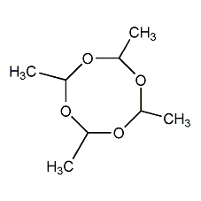 Polyacetaldehyde structural formula