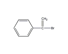 α-bromostyrene structural formula
