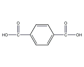 Terephthalic acid structural formula