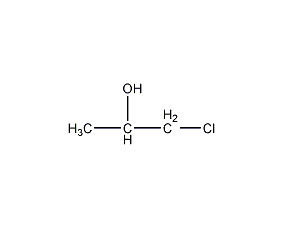 1-chloro-2-propanol structural formula