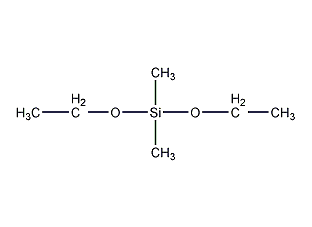 diethoxydimethylsilane structural formula