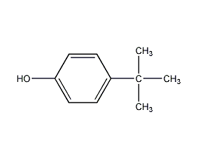 4-tert-butylcyclohexanol structural formula