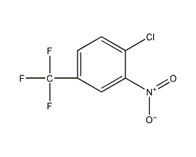 4-chloro-3-nitrotrifluorotoluene structural formula