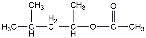 4-Methyl-2-pentanol acetate structural formula