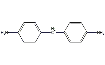 4,4'-diaminodiphenylmethane structural formula