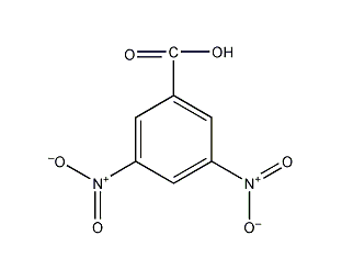 3,5-dinitrobenzoic acid structural formula