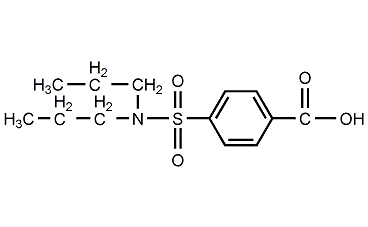 Probenecid Structural Formula