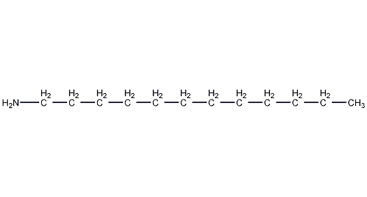 1-Dodecylamine structural formula