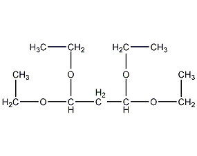 1,1,3,3-tetraethoxypropane structural formula