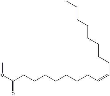 Myristoyl chloride structural formula