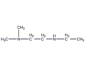 N,N-dimethyl-N'-ethylethylenediamine structural formula