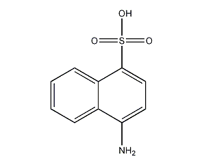 4-aminonaphthalene-1-sulfonic acid structural formula