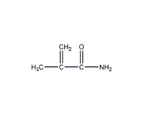 Methacrylamide Structural Formula