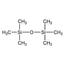 Hexamethyldisiloxane structural formula