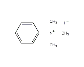 Phenyltrimethylammonium iodide structural formula