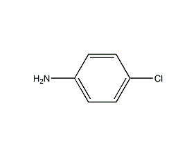 4-Chloroaniline structural formula