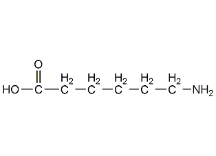 6-aminocaproic acid structural formula